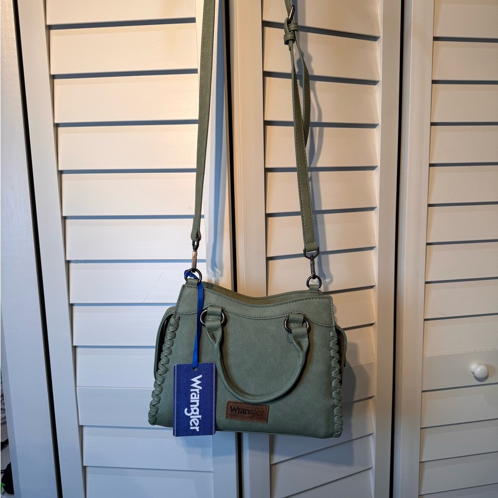 Wrangler Green Crossbody Bag
